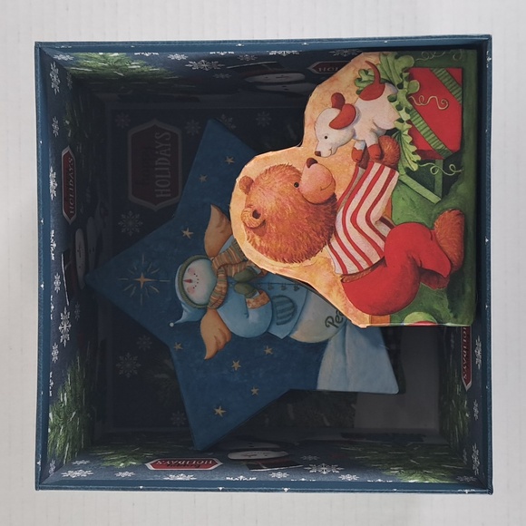 Lot of 3 Lindy Bowman Gift Box Christmas Star Snowman Angel Teddy Bear Puppy NEW - Picture 11 of 11